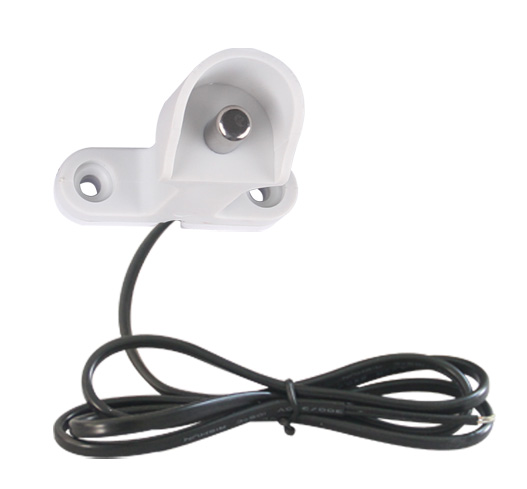 OATp Outdoor Air Temperature Sensor with stainless steel probe and PVC radiation shield for HVAC systems