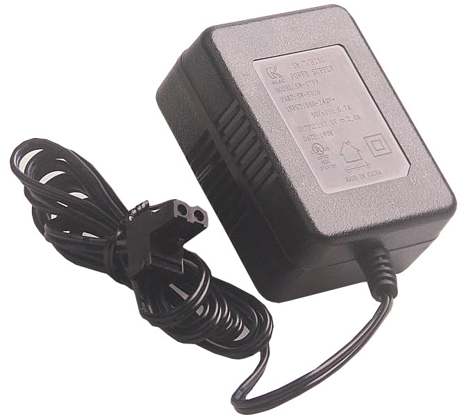 Power Adapter PA-12V with black pluggable connector